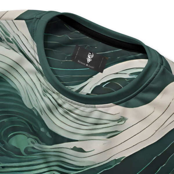 Chinese Sea Green Waves— Sweatshirt - Image 7