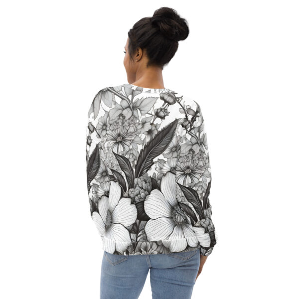 Grace Flowers Sweatshirt - Image 3