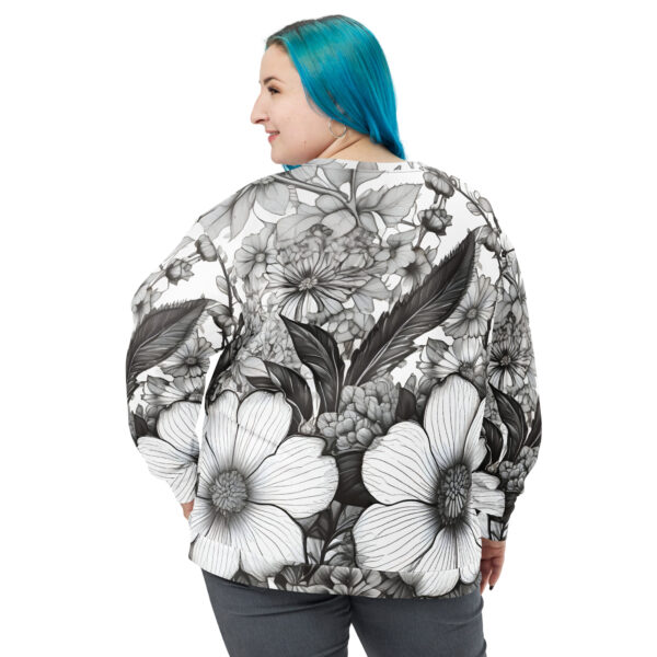 Grace Flowers Sweatshirt - Image 6