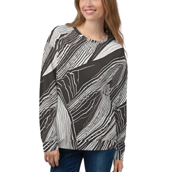 Premium Brown and White Art —Sweatshirt - Image 6