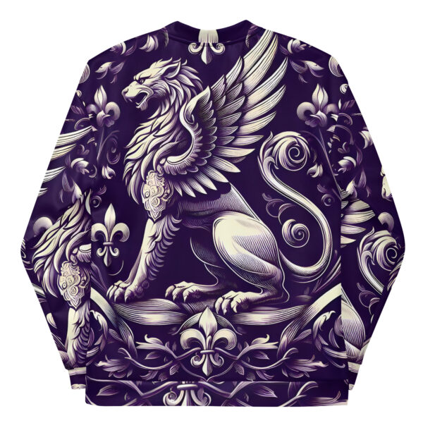 Griffin Emblem Bomber Jacket— Premium Luxe Edition - Image 2