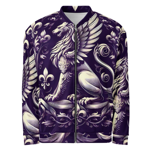 Griffin Emblem Bomber Jacket— Premium Luxe Edition - Image 5