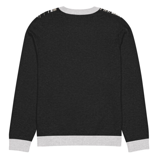 Black&White Knitted crew neck sweater - Image 17