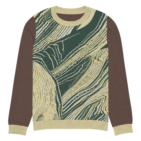 Knitted crew neck sweater - Image 2