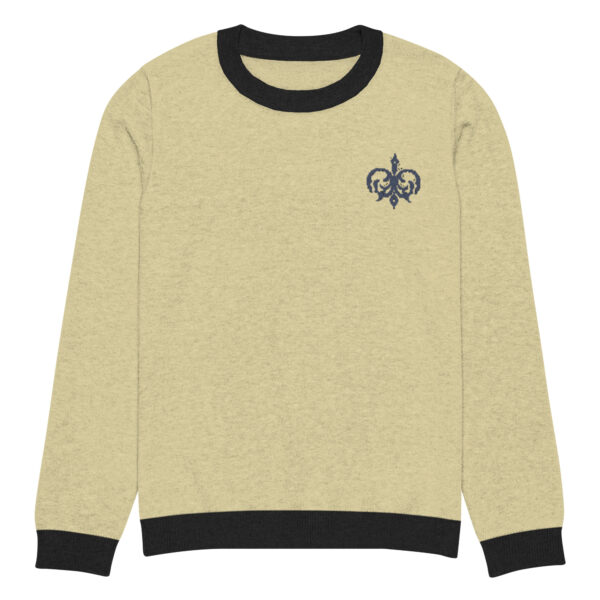 Knitted crew neck sweater - Image 5