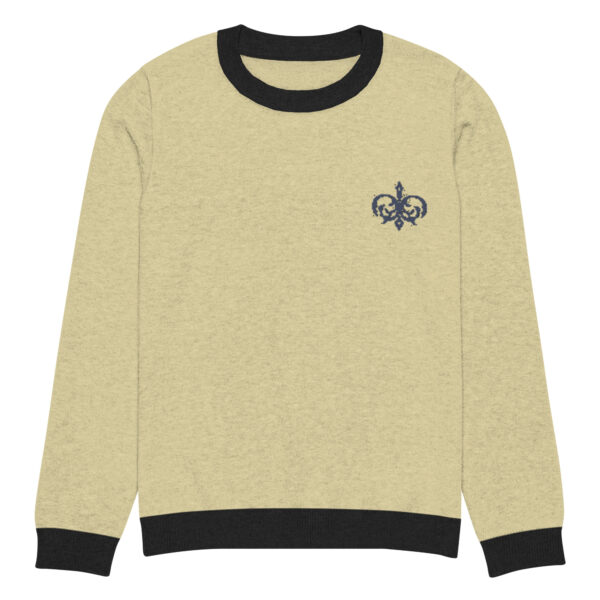 Knitted crew neck sweater - Image 3