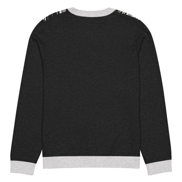 Black&White Knitted crew neck sweater - Image 9