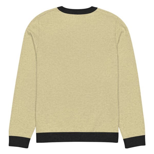 Knitted crew neck sweater - Image 2