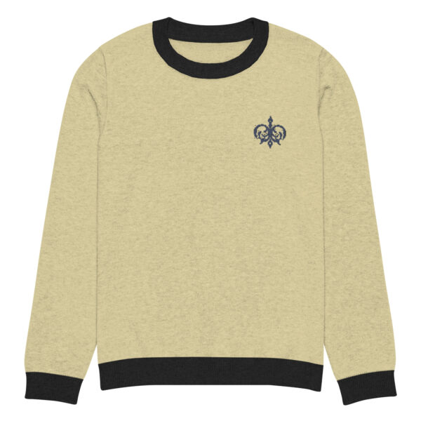 Knitted crew neck sweater - Image 7