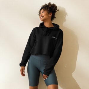 Limited Edition Logo Crop Hoodie— By Rehan Aasif