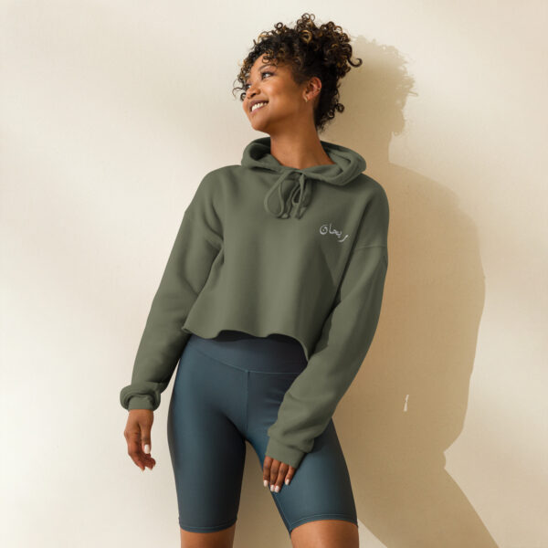 Limited Edition Logo Crop Hoodie— By Rehan Aasif - Image 7