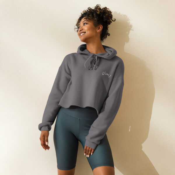 Limited Edition Logo Crop Hoodie— By Rehan Aasif - Image 8